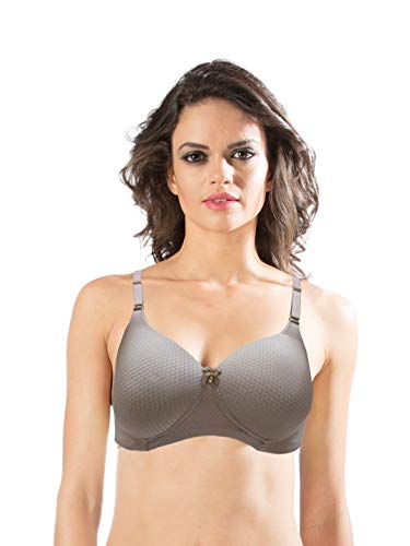 Image of Dazzle 520 Padded Bra for Women's Grey