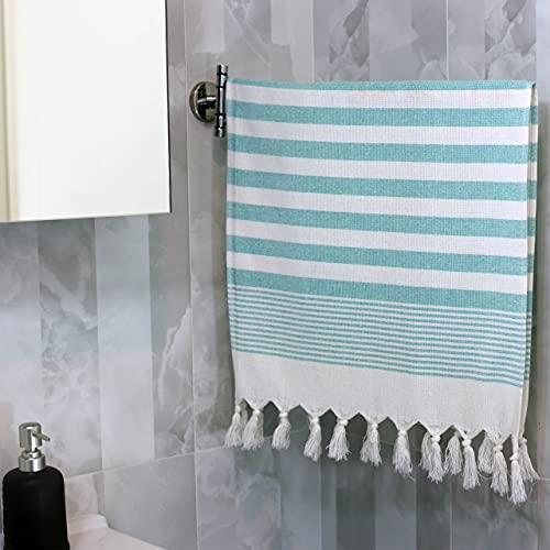 Clotho Turkish Hand Towel Set For Bathroom - 4 Pack Decorative Towels For Bathroom And Kitchen - 100% Cotton 20X40 Inches - Lightweight Face And Hair Towels For Spa Yoga Gym #TOP3