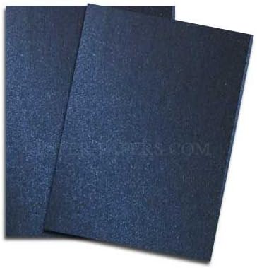 Shimmer Midnight Blue 8-1/2-x-11 Lightweight Multi-use Paper 25-pk - 118 GSM (32/80lb Text) PaperPapers Letter Size Everyday Paper - Professionals, Designers, Crafters and DIY Projects