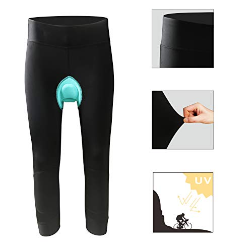 Bpbtti MM291 Women'S Cycling Short Capris 3D Gel Padded Bicycle Knickers Biking Pants Bike Tight Breathable thumb #3
