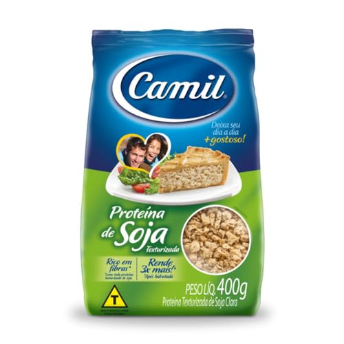 Proteina Texturizada de Soja Clara Frango Camil Pct 400g