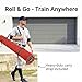 Malletra 10ft x 5ft Batting Mat Baseball Hitting Mat EVA Turf Batters Box Mat with Home Plate for Indoor Outdoor Baseball Softball Training