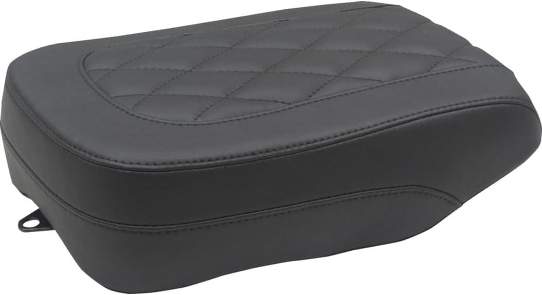 Mustang 76431 Squareback Passenger Seat - Diamond Stitch - Black
