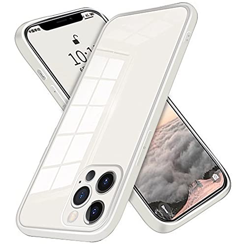 Luhuanx Case for iPhone 12 Pro Max Case, for iPhone 12 Pro Max Cases with Full Camera Lens Back,Protector Phone,Tempered Glass Quality,Silm Covers 6.7