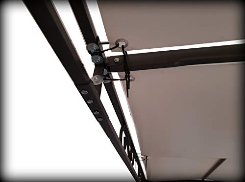 TUTTOPERGOLE Copertura con Fasce in PVC Pieno per