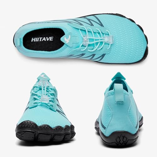 Image of hiitave Womens Water Shoes Quick Dry Barefoot for Swim Diving Surf Aqua Sports Pool Beach Walking Yoga