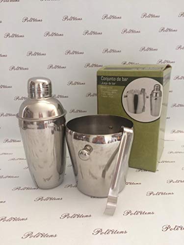 Conjunto para Bar Aço Inox 3 Peças UB103 - Hercules
