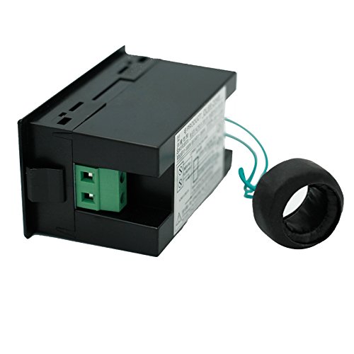 Image of xcluma Multi functional AC 80V to 300V LED voltmeter ammeter with active and apparent power and power factor 5 in 1 Single Phase