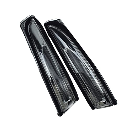 Kison Auto 2Pcs Turn Signal Lamp Side Mirror LED Left Right Pair for 2011-2016 Hyundai Accent Elantra Veloster 87614-3X000,87624-3X000