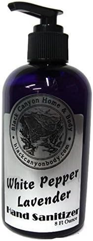 Black Canyon White Pepper Lavender Original Hand Sanitizer, 8 Oz
