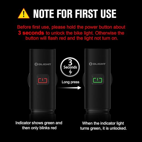 image for OLIGHT RN 400 LED Bike 400 Lumens Headlight and Seemee 30 C 30 Lm Bicy
