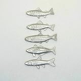 魚 箸置き 5個セット（ヤマメ・イワナ・マス・アジ・ウグイ）TW300175