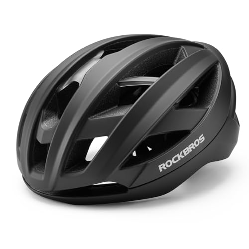 ROCKBROS ���]�� �w�����b�g ��l ���[�h�o�C�N CE�F�� ���]�ԃw�����b�g ���y�� ������ �ϏՌ� �ʋC�� ������� �ʋ� �ʊw �X��� �T�C�N�����O �T�C�Y�����\ 54-58cm 58-62cm M/L �j�����p