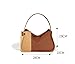 Luxurious Genuine Leather Handbags for Women - Chic and Sleek Design with Magnetic Flap, Versatile and Trendy Purse - Perfect Bags for Women Seeking Elegance and Functionality (brown)