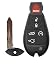 REMOTE STORE New 6 Button Replacement for Jeep Grand Cherokee Fobik Iyz-c01c W/Duracell Battery DIY Instructions