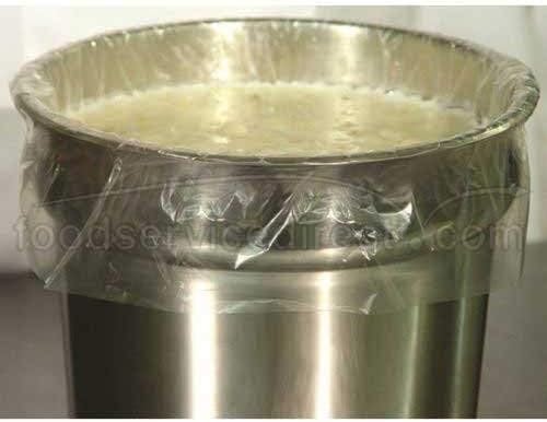 PanSaver Round Ovenable Pan Liner, 9 and 11 Quart - 100 per case.