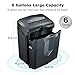 Bonsaii 16-Sheet Microcut Paper Shredder, 60-Minute Home Office Heavy Duty Shredder for CD/Credit Card, P-4 Level with 6-Gal Pullout Bin (C149-D)