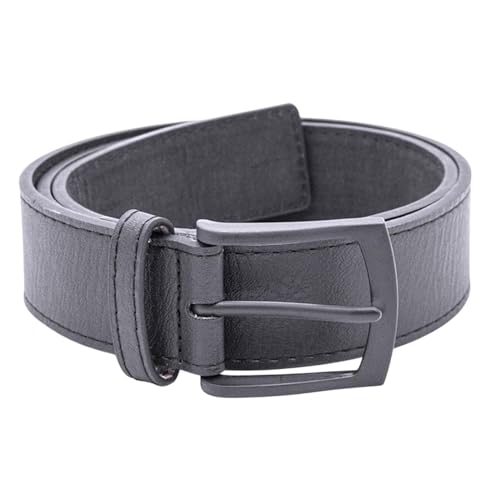Duke Mens Ozzy Big Tall Leather Metal Buckle Belt - 56