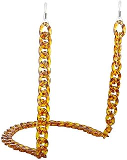 Gracelife Resin Leopard Eyeglass Chain Sunglasses Holder Eyewear Retainer Strap (Leopard #023)