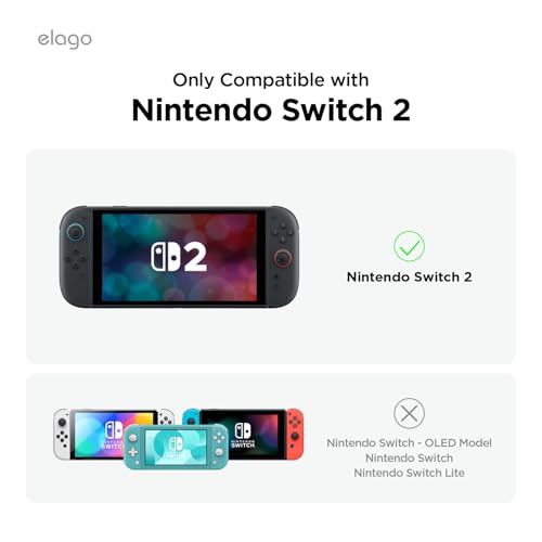 elago Protector De Pantalla De Vidrio Templado Para Nintendo Switch 2, Resistente A Arañazos, Anti-Huellas, A Prueba De Roturas, Fácil De Instalar - imagen 2