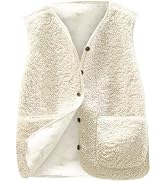 Gilet En Polaire Sans Manches Pour Femme - Col En V Et Poches - Chaud Et Doux - Pour Automne/Hiver - Plusieurs Couleurs