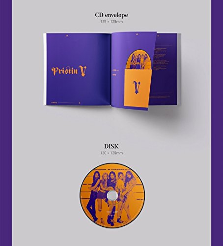 Pledis Pristin V - Like A V (1St Single Album) Cd+Photobook+2Photocards+V Card #TOP3