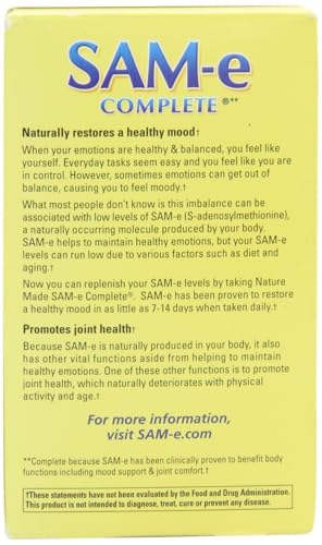 Nature's Made Sam-e Complete 400-mg 36 Tablets (2 Pack) - image 2