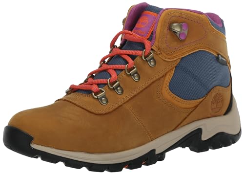 Timberland Women's Mt. Maddsen Mid Leather Waterproof Hiker Hiking Boot, Brown, 9.5 Medium