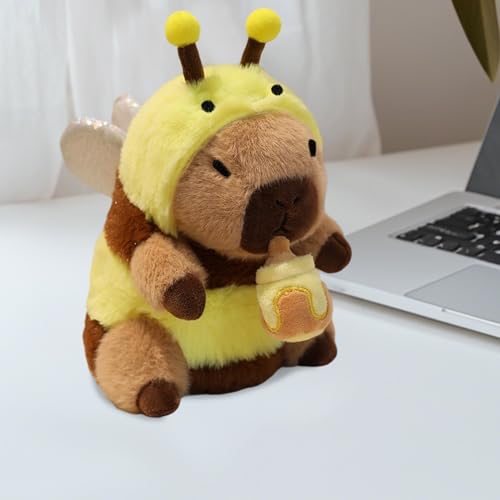 Peluche capybara doux coussin décoration maison pour ados et enfants