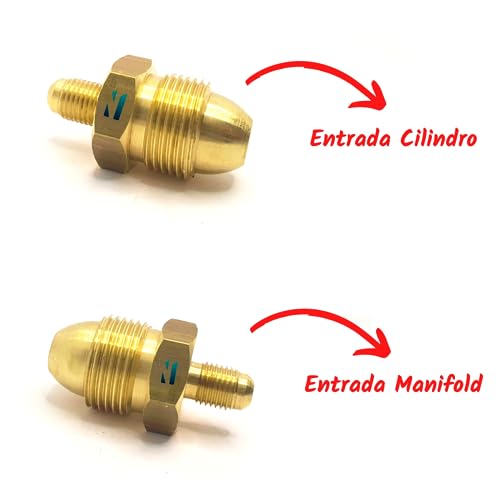 Porca Adaptador Para Cilindro Nitrogênio Manifold