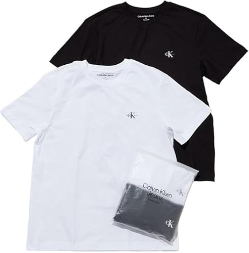 [�J���o�� �N���C��] �u�����h���� 2���Z�b�g ���j�Z�b�N�X CK ���S �����b�N�X�t�B�b�g T�V���c �u���b�N �z���C�g J400169 M BLACKWHITEBEH