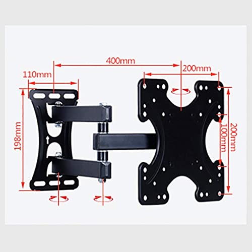 Support mural rotatif universel pour écran LCD compact suspendu