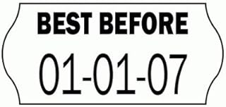 BEST BEFORE 26mmx12mm Date Coding Labels (10 rolls)