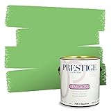 PRESTIGE Interior Paint and Primer in One, Green Gecko, Semi-Gloss, 1 Gallon