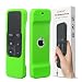 AKWOX Protective Case for Apple TV 4K/4th Gen Remote - Light Weight [Anti Slip] Shock Proof Silicone Cover for Apple TV 4K Siri Remote Controller with Lanyard (Dark Green)