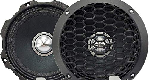 1x Gravity WZ6G Warzone Series 6.5-Inch 500 Watts Maximum Power Handling Mid-Range Coaxial Car Audio Loud Speaker 4 -Ohms Impedance with 92dB Sensitivity - Thumbnail 3