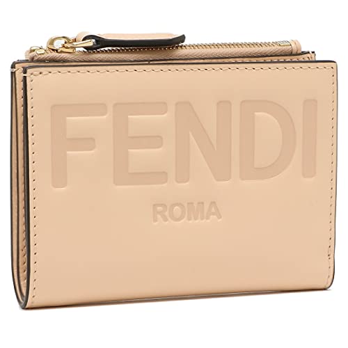 [フェンディ]二つ折り財布 フェンディローマ Mサイズ ロゴ ピンク レディース FENDI 8M0447 AAYZ F14N1 [並行輸入品]