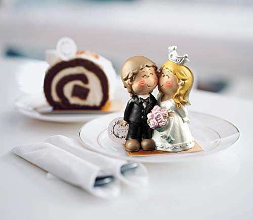 Ennas Cute Bride And Groom Figurine Wedding Cake Topper Perfect Wedding Gifts #TOP4