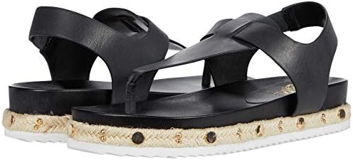 Vince Camuto Women's Footwear Women's Aeronta Flat Sandal, Black, 5 | Image 6