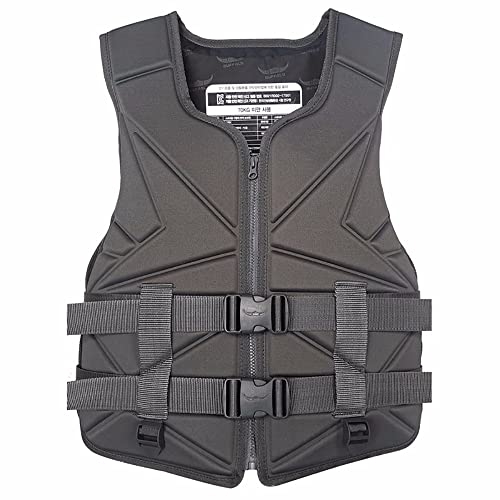 SMTSEC Chaleco salvavidas de neopreno para adultos y niños, chaleco salvavidas, kayak, flotabilidad, ayuda de natación, kayak, para tabla de remo, canotaje, deportes acuáticos, chaleco de snorkel