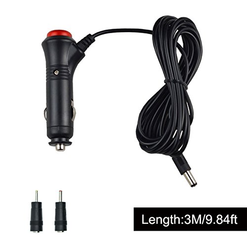 REARMASTER Auto Zigarettenanzünder Zigarettenanzünder Stecker für Autoparksysteme Strom Rückfahrkamera Monitor CCTV LED Leiste Streifen 12V / 24V 3m