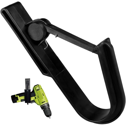 Universal Tool Belt and Cordless Drill Holder, Scaffolding Tool Belt Hook, Impact Wrench Holder for Hand Drills, Electric Wrenches, Most Cordless Drills Impact Drivers