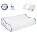Produktbild morpilot Kopfkissen Höheneinstellbares Memory Foam Kissen Orthopädisches Nackenstützkissen Schlafkissen mit Baumwoll Kissenbezug Ergonomisches Nackenkissen