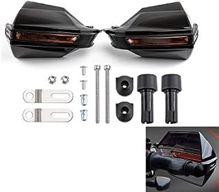 Motorbike Handguard Handle Protection Shield Motorcycle Motocross scooter Windproof Handlebar Hand Protection Protective Equipment- Black