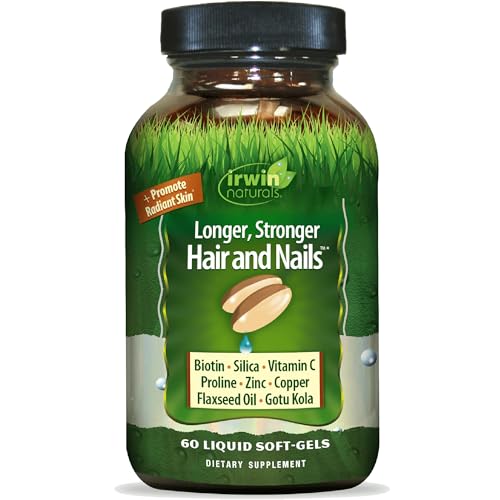 Healthy Skin & Hair Plus Nails by Irwin Naturals, Nutrient Rich, Provides Shine and Strength, 60 Liquid Softgels Healthy Skin & Hair Plus Nails by Irwin Naturals, Nutrient Rich, Provides Shine and Strength, 60 Liquid Softgels