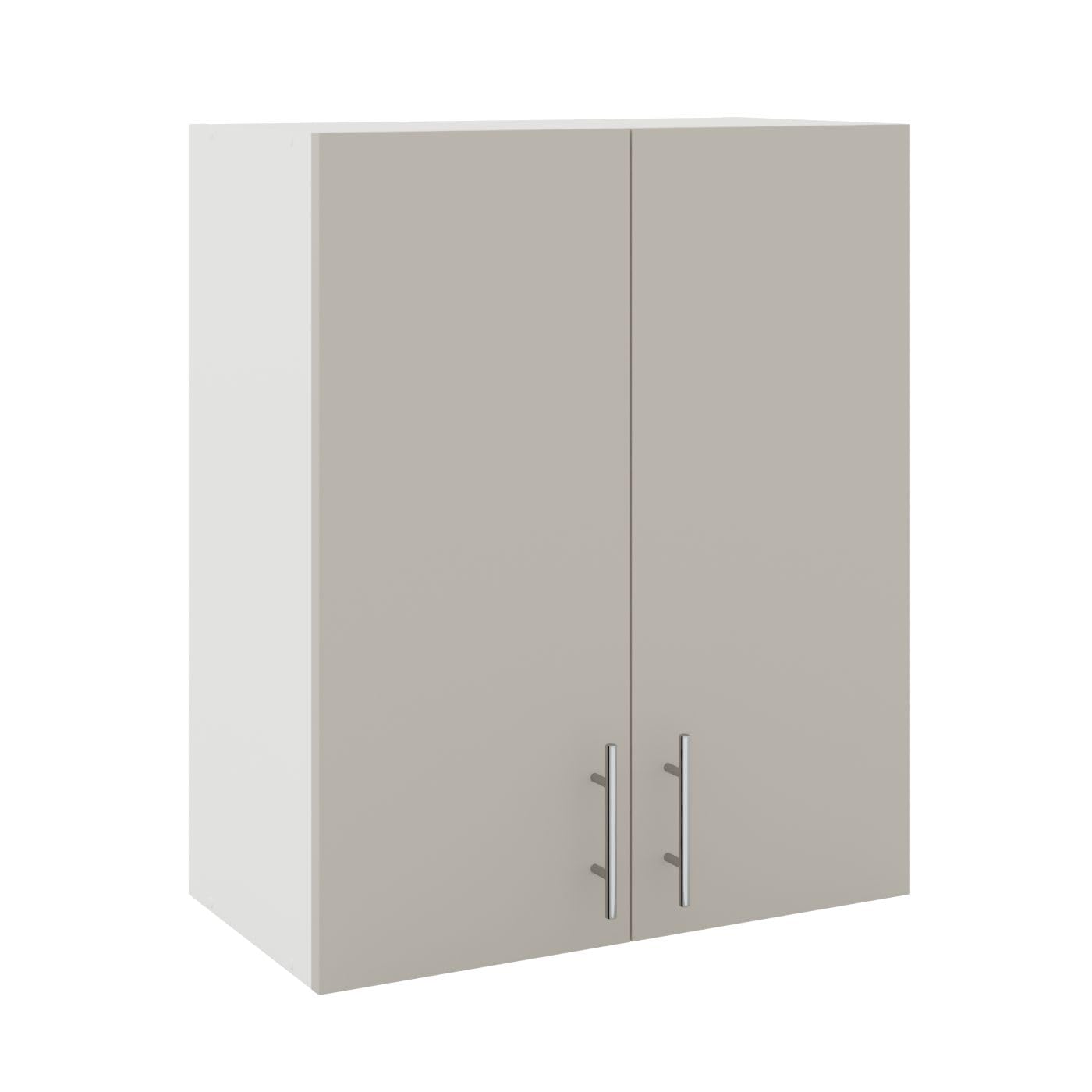 JD Greta 600mm Kitchen Wall Cabinet with Door โ Wall Unit โ Cashmere Matt โ Modern Storage Cupboard