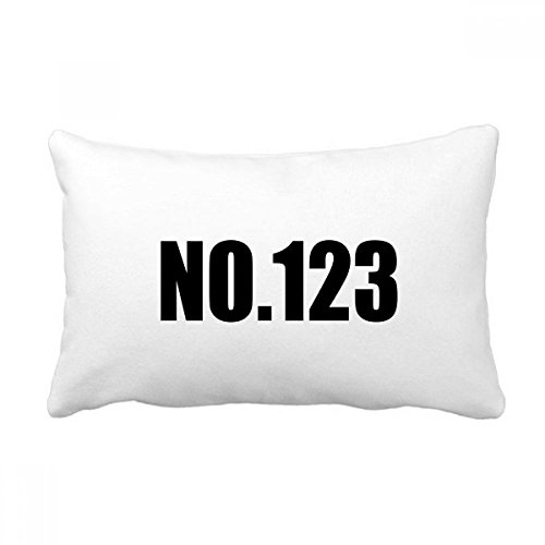 Coussin Chanceux No.123, une idée cadeau originale multicolore - 2