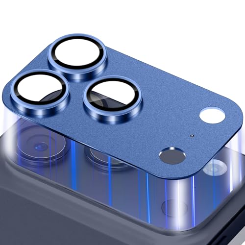 Protecteur d'objectif iPhone 17 Pro Max en verre trempé et métal