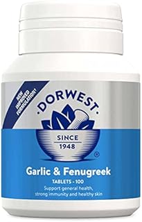 Garlic & Fenugreek Tablets For Dogs And Cats 100 Tablets