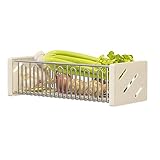 Organisation multi-crochets : le rail de suspension à six crochets offre un espace de rangement supplémentaire pour les ustensiles de cuisine, les couverts ou les petits objets nécessitant un rangement vertical. Les supports muraux en métal dotés de cet accessoire maximisent l'espace vertical, gardant les objets fréquemment utilisés facilement accessibles et organisés.